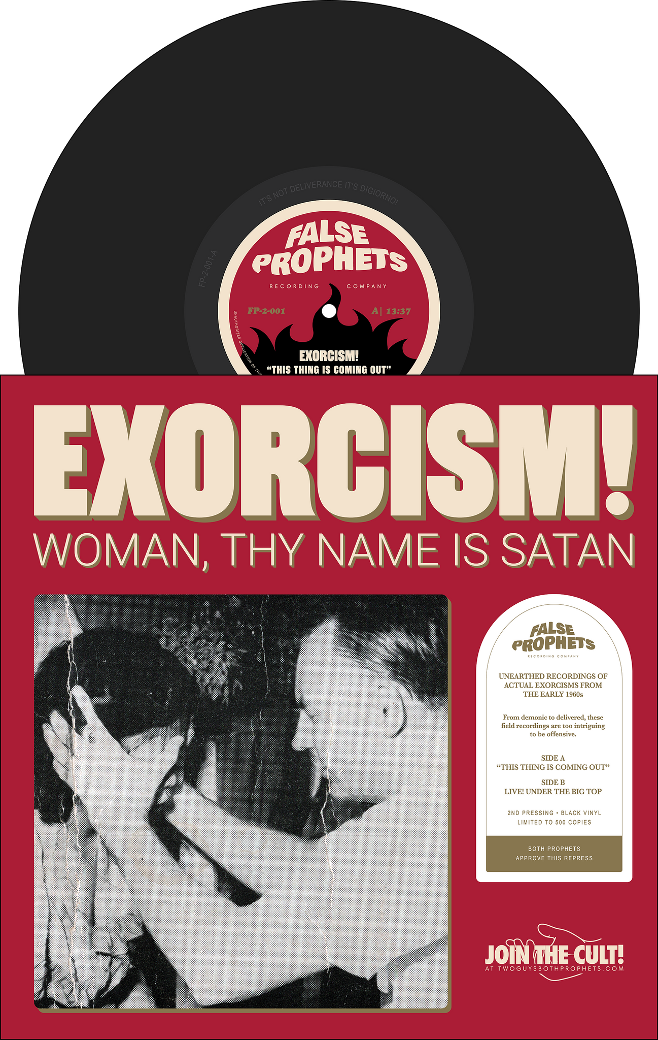 EXORCISM! Woman, Thy Name Is Satan LP (2nd Pressing!)