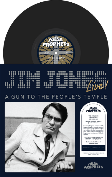 JIM JONES LIVE! A Gun To The People's Temple LP