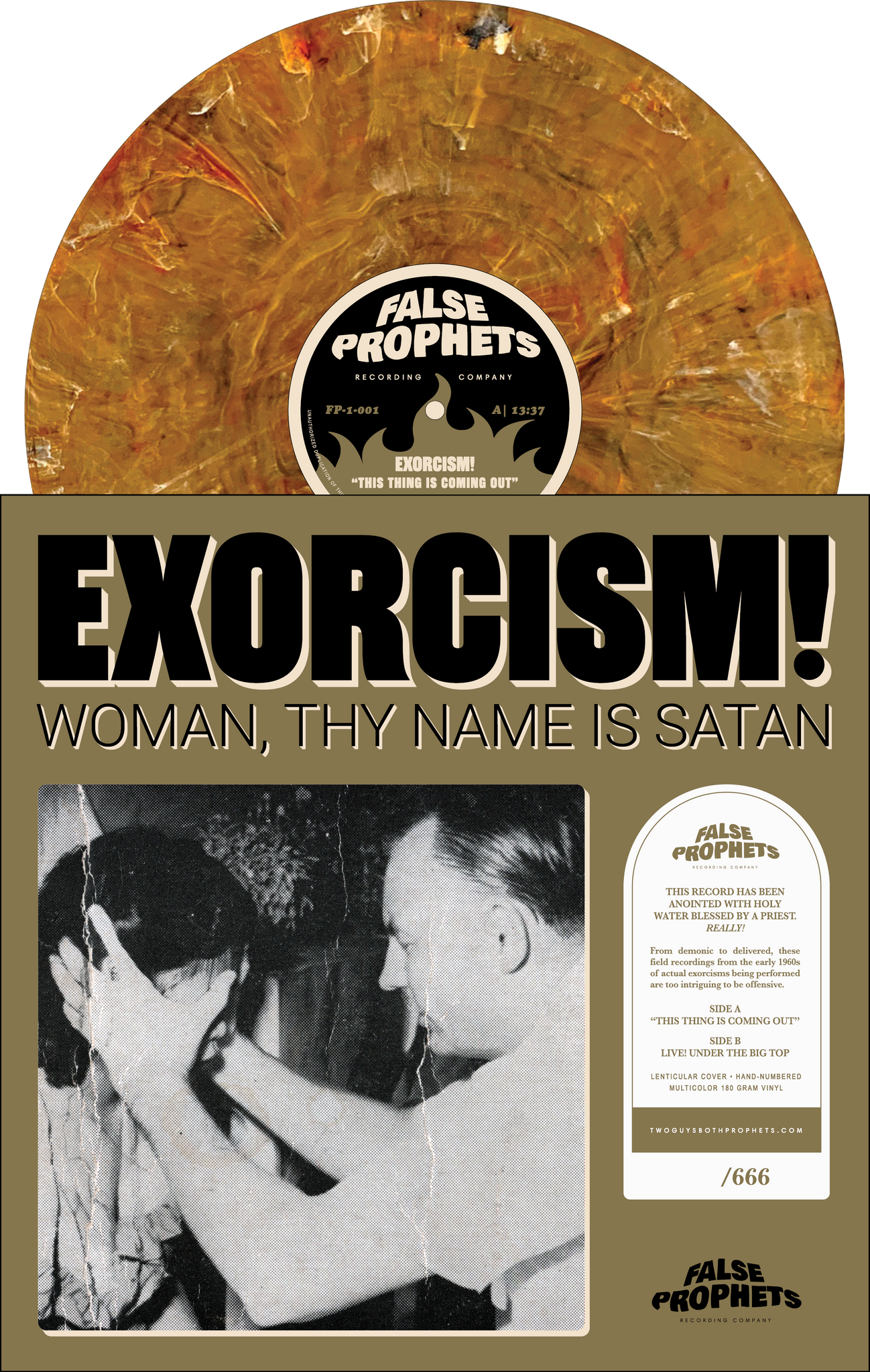 EXORCISM! Woman, Thy Name Is Satan LP (SoCal Exclusive)