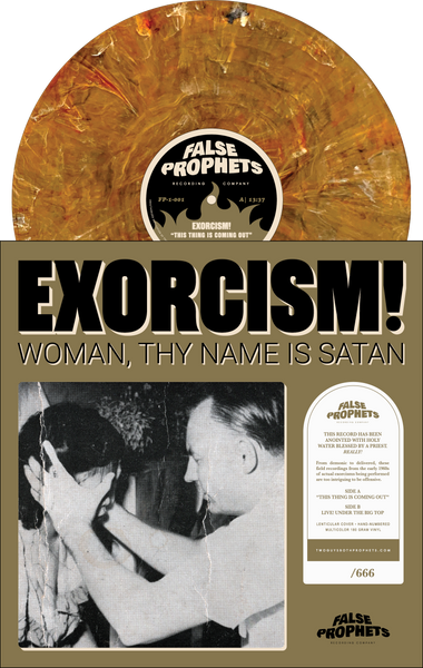 EXORCISM! Woman, Thy Name Is Satan LP (SoCal Exclusive) – False