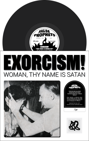 EXORCISM! Woman, Thy Name Is Satan LP (Test Pressing)