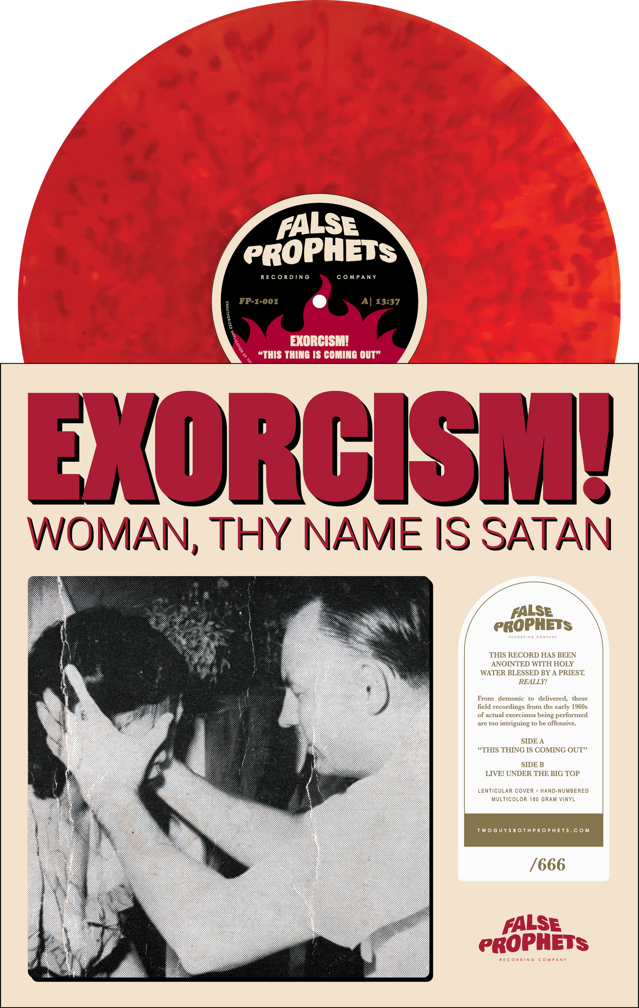 EXORCISM! Woman, Thy Name Is Satan LP (Hellfire Web Exclusive)