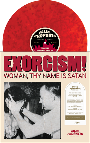 EXORCISM! Woman, Thy Name Is Satan LP (Hellfire Web Exclusive)